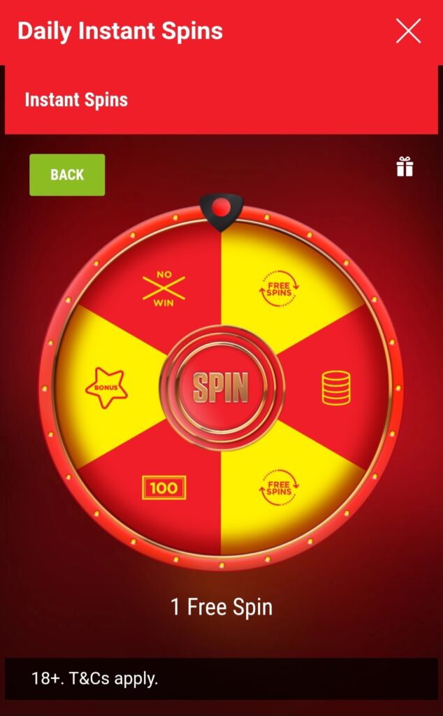 How does Ladbrokes Instant Spins work?