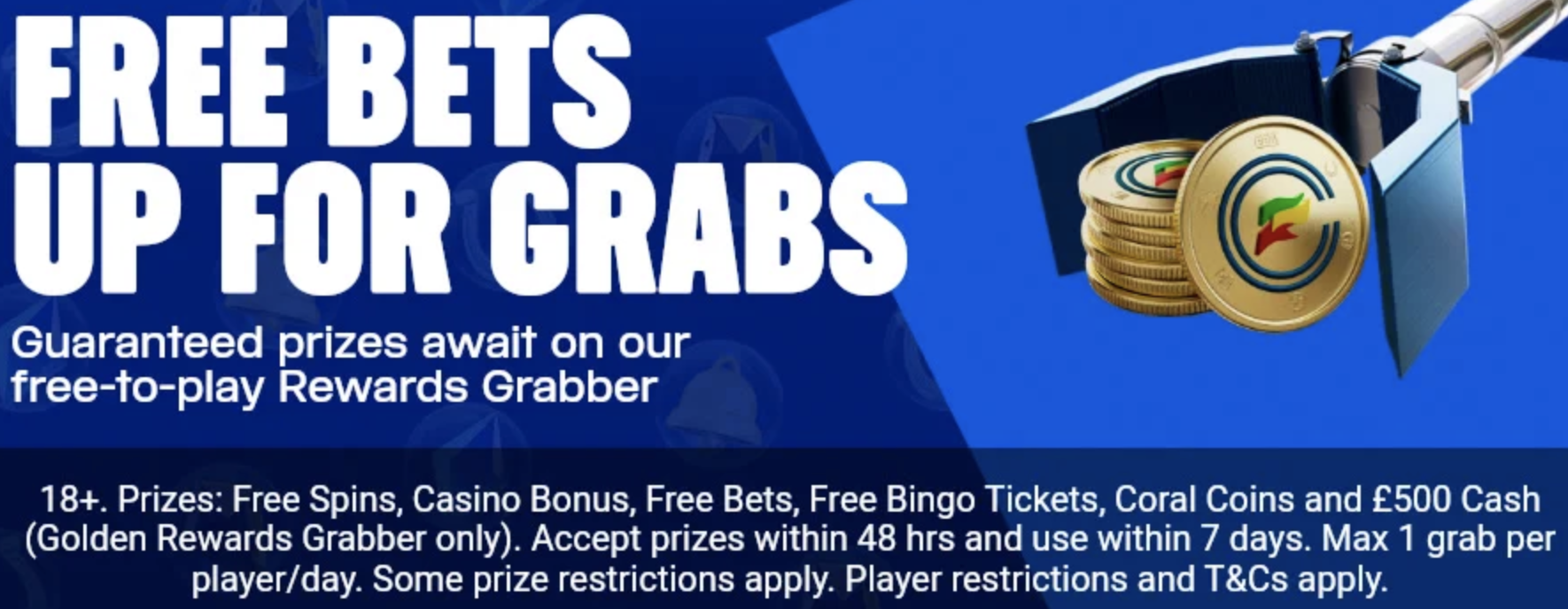 The Rewards Grabber is on of Coral's existing customer offers.